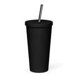 Different Operating System Insulated tumbler with a straw