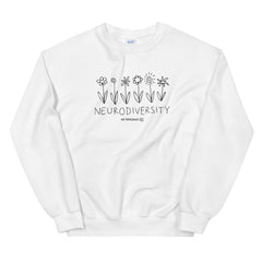 B&W Flowers Sweatshirt