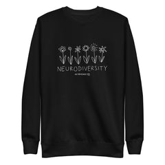 B&W Flowers Sweatshirt