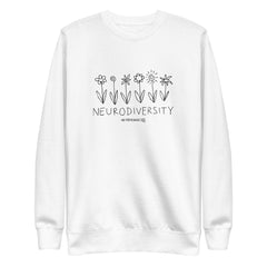 B&W Flowers Sweatshirt