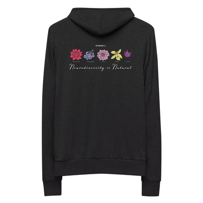 Natural Lightweight Zip Hoodie
