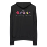 Natural Lightweight Zip Hoodie