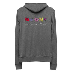 Natural Lightweight Zip Hoodie