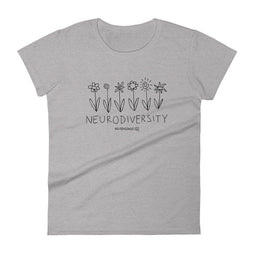 B&W Flowers T-Shirt