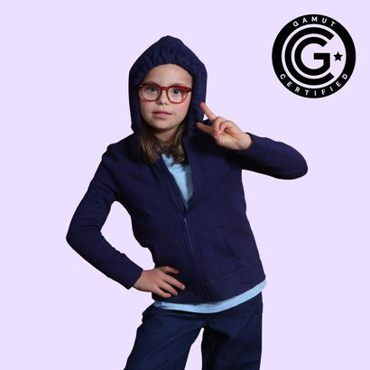 QuietSense™ Zippered Sound Reducing Sensory Hoodie