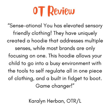 QuietSense™ Sound Reducing Sensory Hoodie