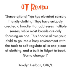 QuietSense™ Sound Reducing Sensory Hoodie