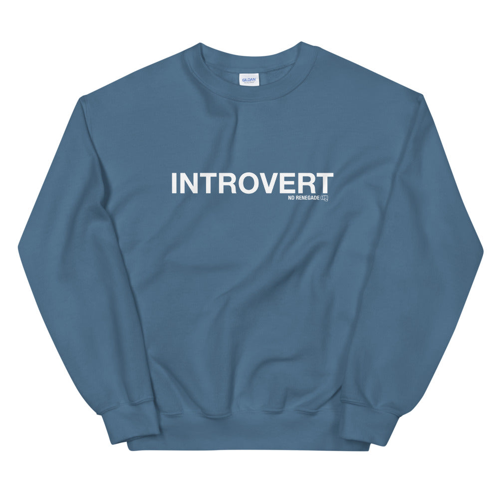 Introvert sweatshirt hot sale