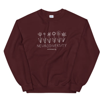 B&W Flowers Sweatshirt