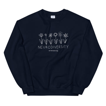 B&W Flowers Sweatshirt