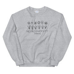 B&W Flowers Sweatshirt