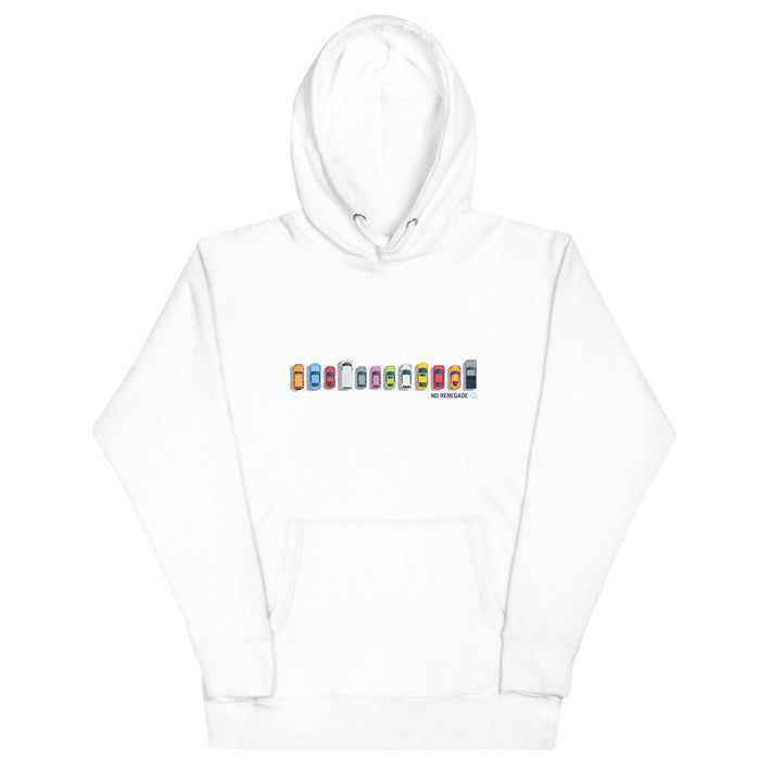 Lining Up Cars Hoodie