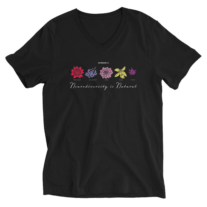 Natural V-Neck T-Shirt