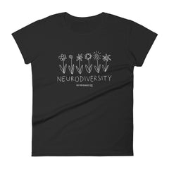 B&W Flowers T-Shirt