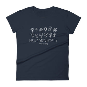 B&W Flowers T-Shirt
