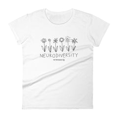 B&W Flowers T-Shirt